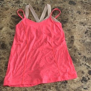 Lululemon Tank with builtin bra - LIKE NEW!